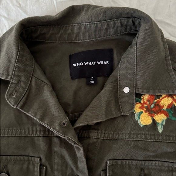 Embroidered Button Up Jacket - Picture 13 of 13